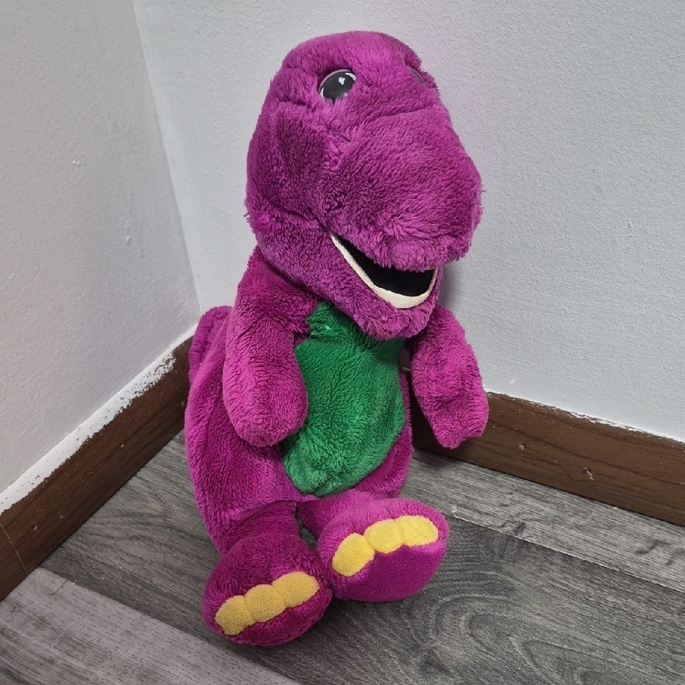 Barney Vintage Stuffed Animal 15"